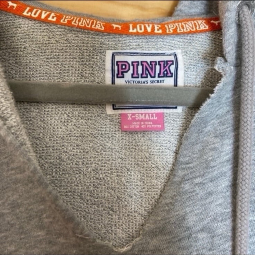 Victoria’s Secret x mlb x 5th & ocean San Francisco Giants v-neck hoodie XS - Picture 3 of 5